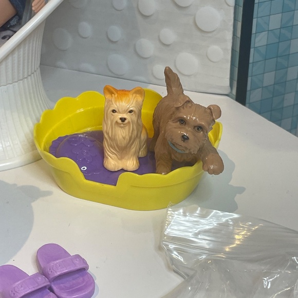 Vintage Barbie Wee 3 Friends 🏖️Pool And Patio PARTY PLAYSET MATTEL 2004 - Picture 5 of 16